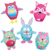 Set creativ de cusut - Animalute din fetru 5 personaje Galt